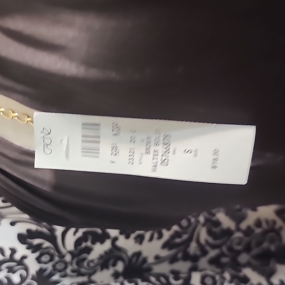 Cache Brown Silk halter solid top - Picture 7 of 7